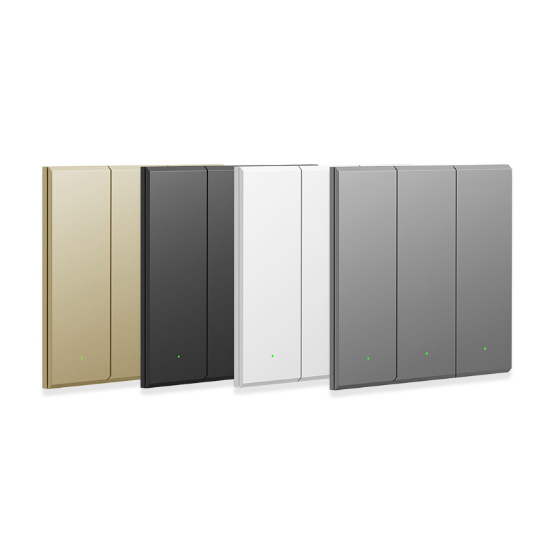 超薄智能开关控制面板米家小米灯 皇淘优品智能家居智能开关