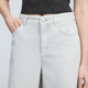 Shuiyunjian Women's High Waist Retro Slim Lyocell Soft Casual Pants Jeans Trousers Summer New Style