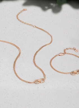 [新品]阿玛尼女士手链轻奢时尚气质双层鹰标首饰送女友礼物正品