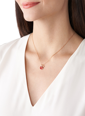 阿玛尼项链女复古铜钱