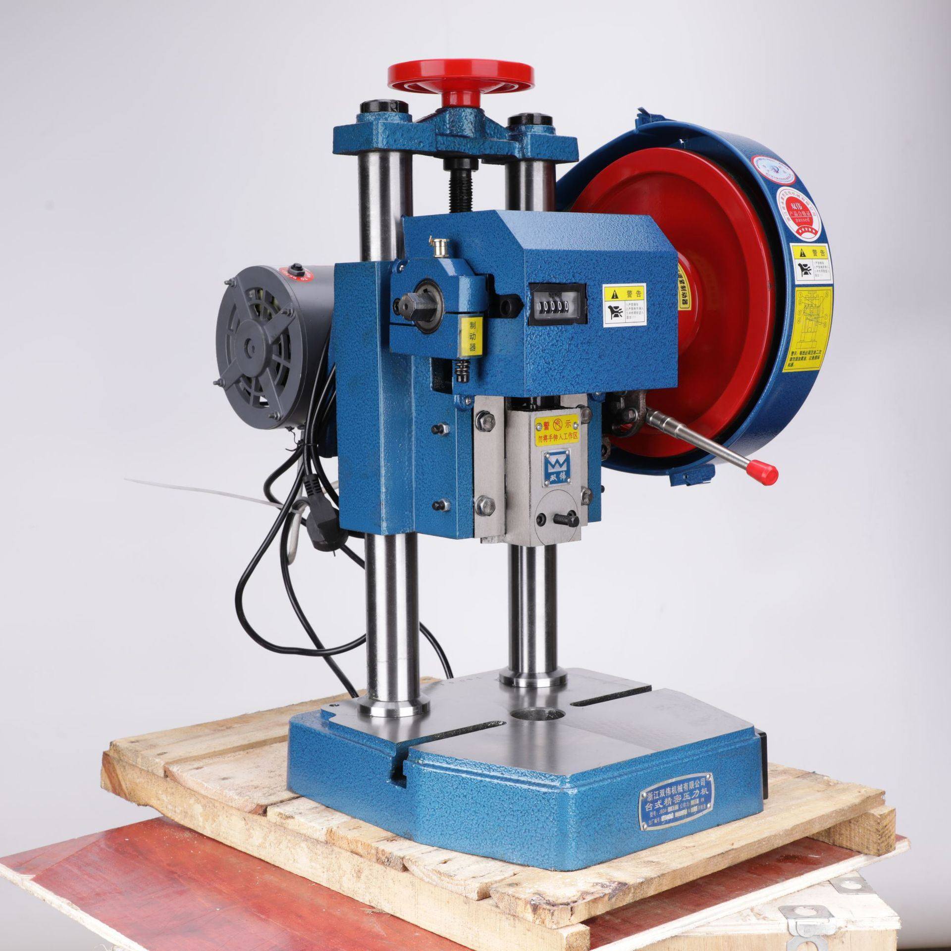 双伟牌jb04-1t小型电动冲床手动手扳台式压力机微型1吨冲压机