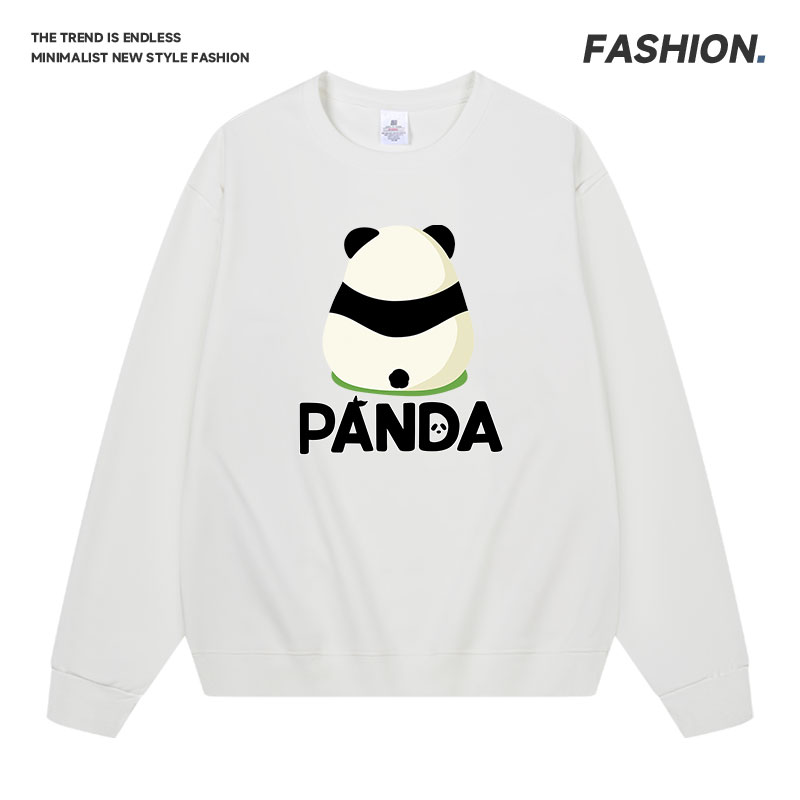 官方正品秋冬男女同款加绒圆领卫衣宽松长袖