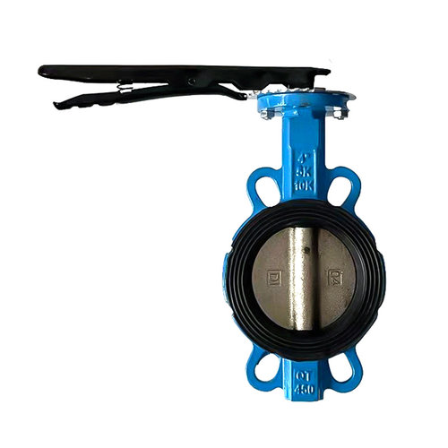 D71X-16球墨铸铁对夹式蝶阀不锈钢乙丙四氟蝶阀阀门DN506580dn100 - 图3