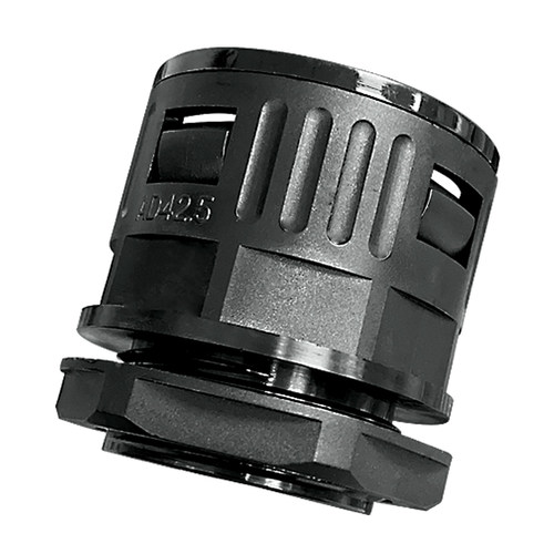 塑料波纹管接头配件尼龙快速锁母PE线管锁扣防水软管固定卡扣锁头 - 图3