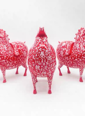 唐富贵系列长安马摆件家居