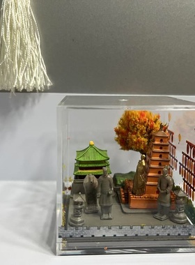 西安城市微缩景观摆件伴手礼