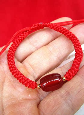 本命年红绳手链粗款情侣闺蜜手绳