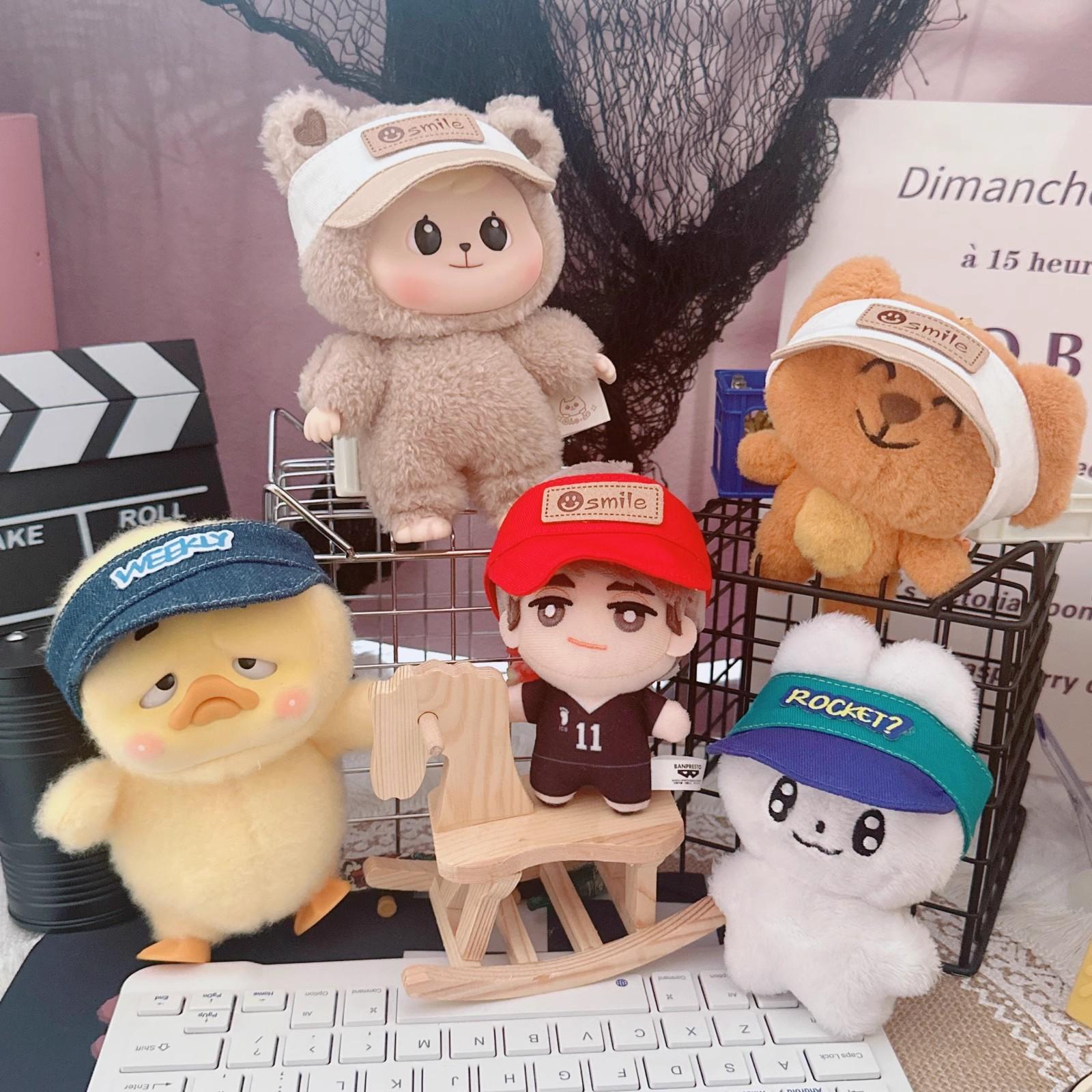 仅售衣服】10cm娃衣服帽披肩海星体明星娃娃棉花娃娃衣服配饰集合 - 图2