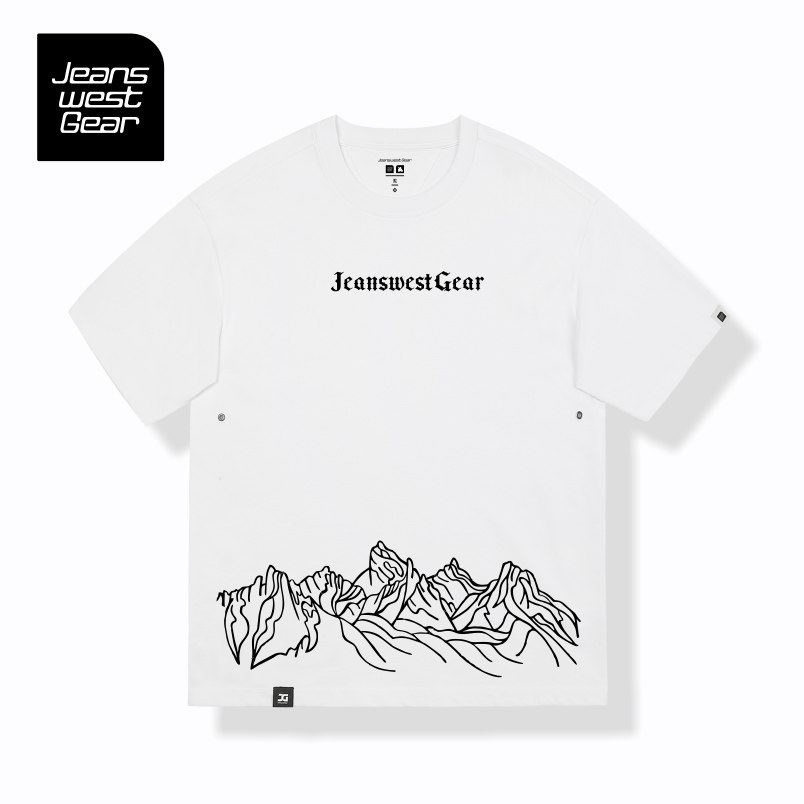 真维斯盖尔大码重磅无性别国潮t恤 JEANSWESTGEART恤