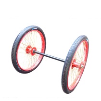 High end 8O0 hole Chaoyang lower pan n hand angle ash bucket cart Lower stroller force frame Sub-carter car hopper car plate turning tire extravagant