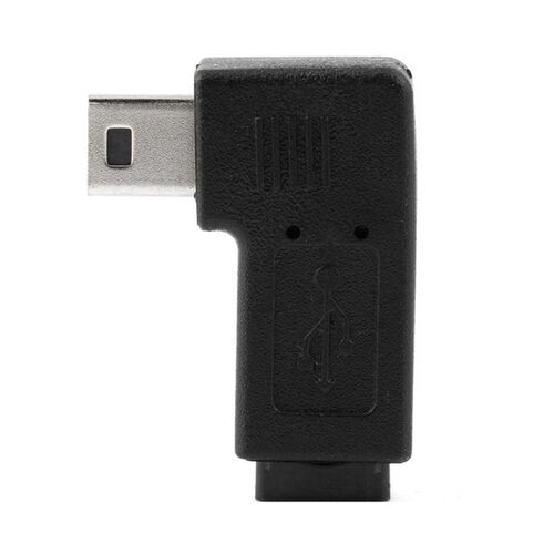 Wholesale 1pc USB Micro 5Pin Female to Mini 5Pin Male 90 Deg - 图2