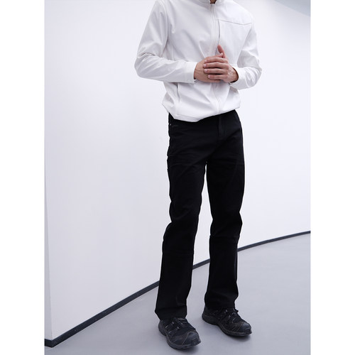GTAL美式直筒休闲裤立体剪裁工装伐木弹力长裤宽松通勤基础男裤 - 图1