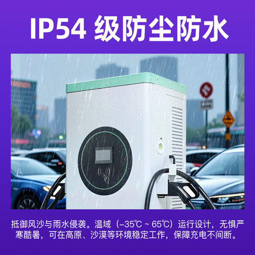欧标CCS2日标CHAdeMO美标CCS1特标NACS商用双枪落地式直流充电桩 - 图1