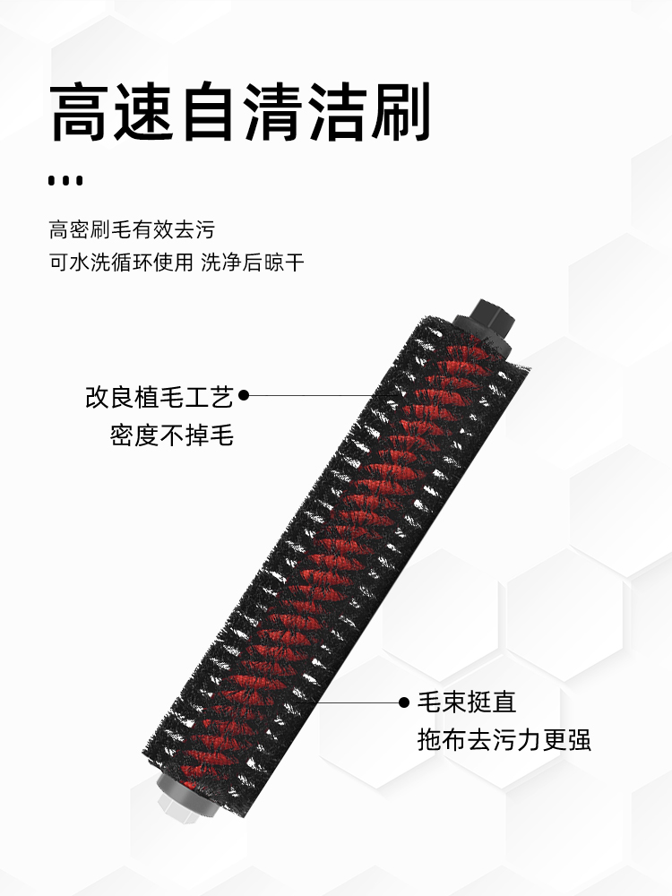 石头扫地机器人配件G10S/PRO/Pure/T8Plus边滚刷拖布清洁滤网尘袋-图2