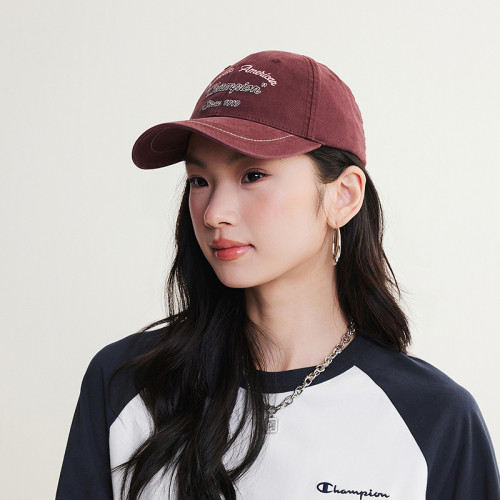 Champion冠军鸭舌帽2026秋季新款棒球帽男女情侣水洗牛仔刺绣帽子 - 图3