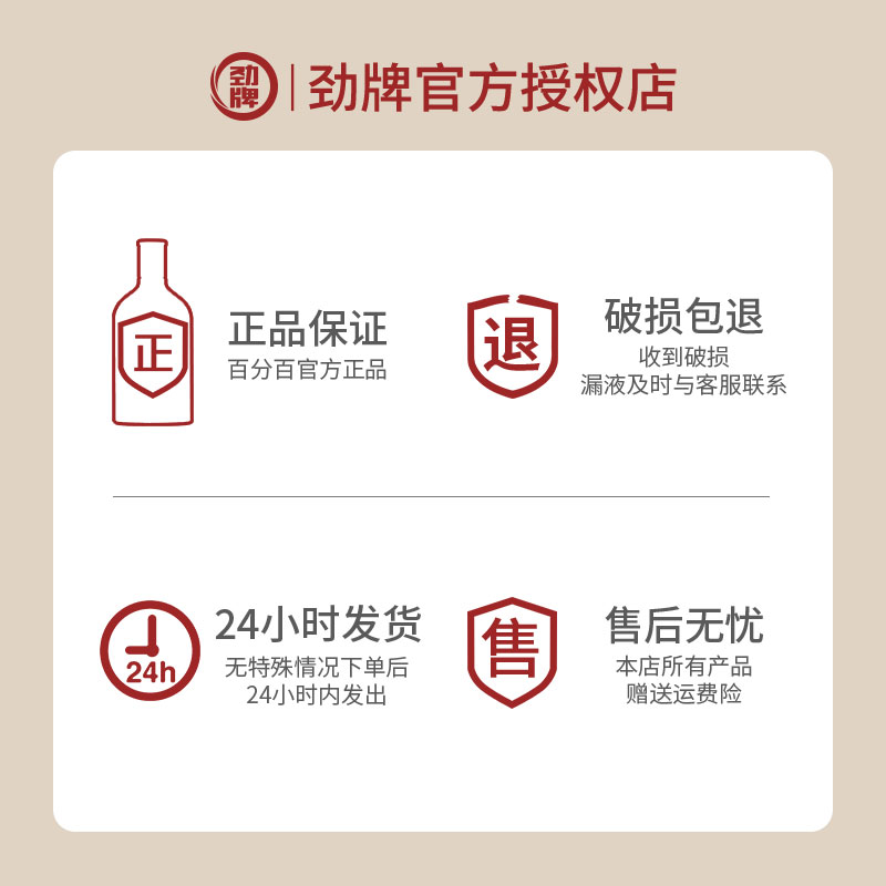 【官方授权】劲牌中国劲酒蓝标36度125ml*24瓶整箱装正品保真送礼-图3