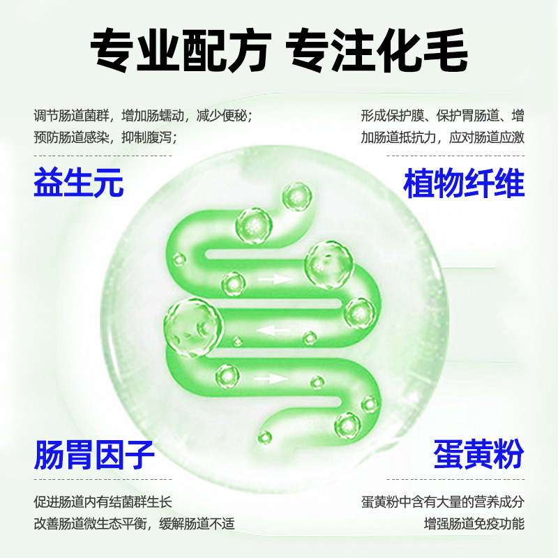 维耐斯化毛球猫草片猫咪专用调理肠胃温和吐毛排毛球片专用化毛膏,淘宝优惠券,粉丝福利购,淘宝优惠卷