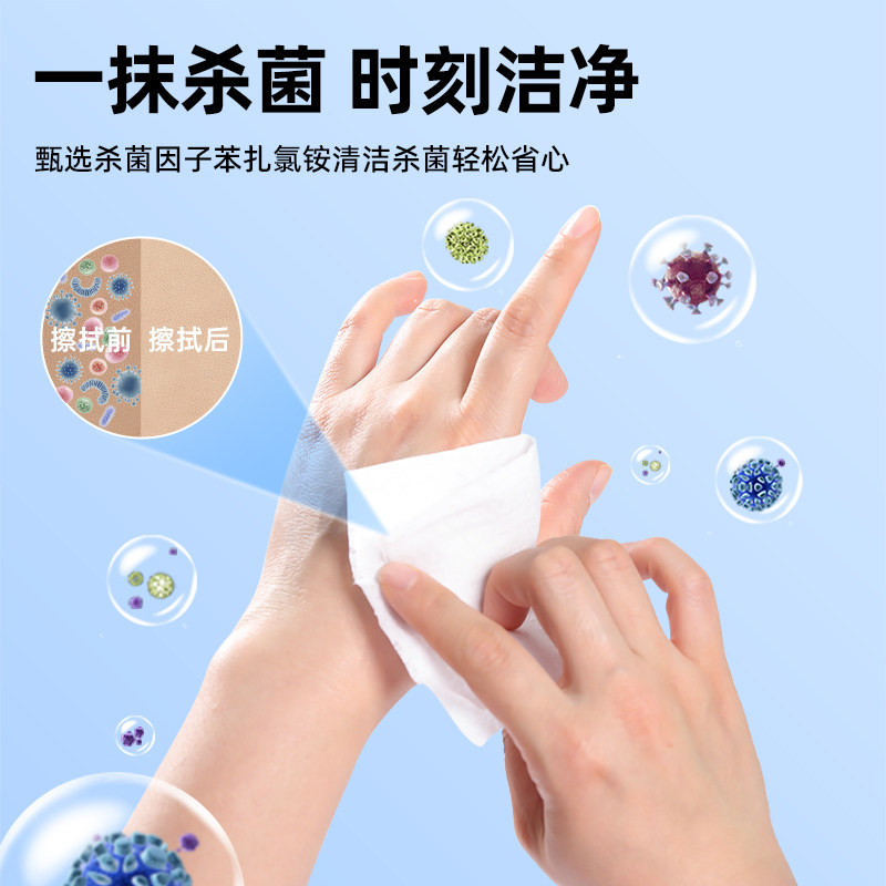 答菲75度酒精消毒湿巾一次性清洁杀菌湿纸巾外出旅行独立单片包装,淘宝优惠券,粉丝福利购,淘宝优惠卷