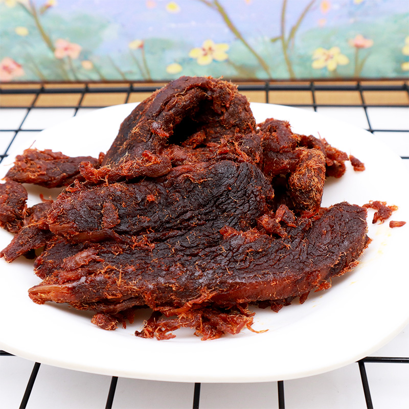 Xinda Vacuum Shredded Chicken Breast Jerky is a nutritious and craving-relieving dormitory midnight snack.