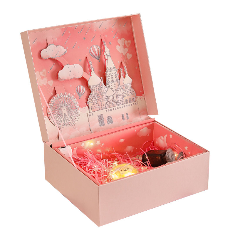 礼物盒创意礼盒包装盒高级生日礼品盒空盒子仪式感小众精美送男生,淘宝优惠券,粉丝福利购,淘宝优惠卷