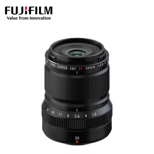 【现货速发】Fujifilm/富士 XF30mmF2.8 R LM WR Macro镜头 微距 - 图0