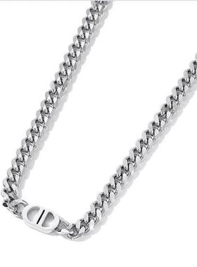 穿搭配饰钛钢不掉色锁骨链