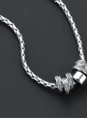 嘻哈时尚穿搭配饰锁骨链女童