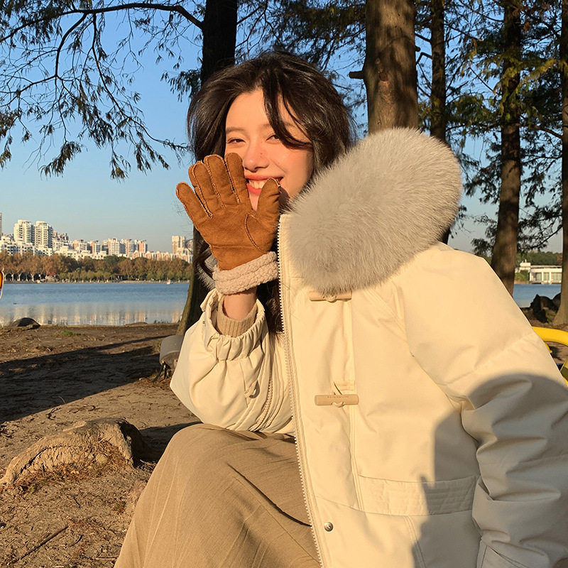 明星同款羽绒服女中长款2024新款爆款韩版冬季加厚过膝外套保暖