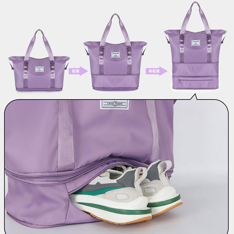 旅行包女行李袋大容量超大出差便携待产包收纳袋运动健身包托特包,淘宝优惠券,粉丝福利购,淘宝优惠卷