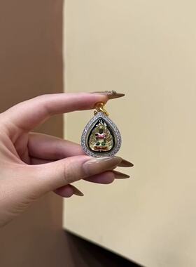泰式特色吊坠古曼招财女神掩面必打崇迪男女可佩戴项链东南亚首饰