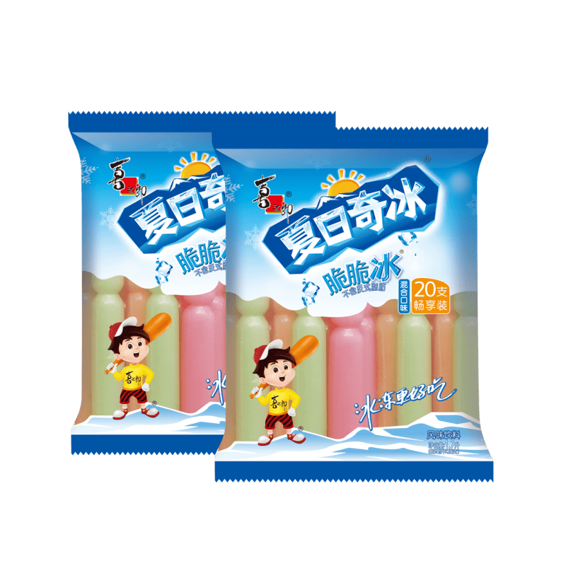 喜之郎夏日奇冰棒冰脆脆冰85ml*40支果味