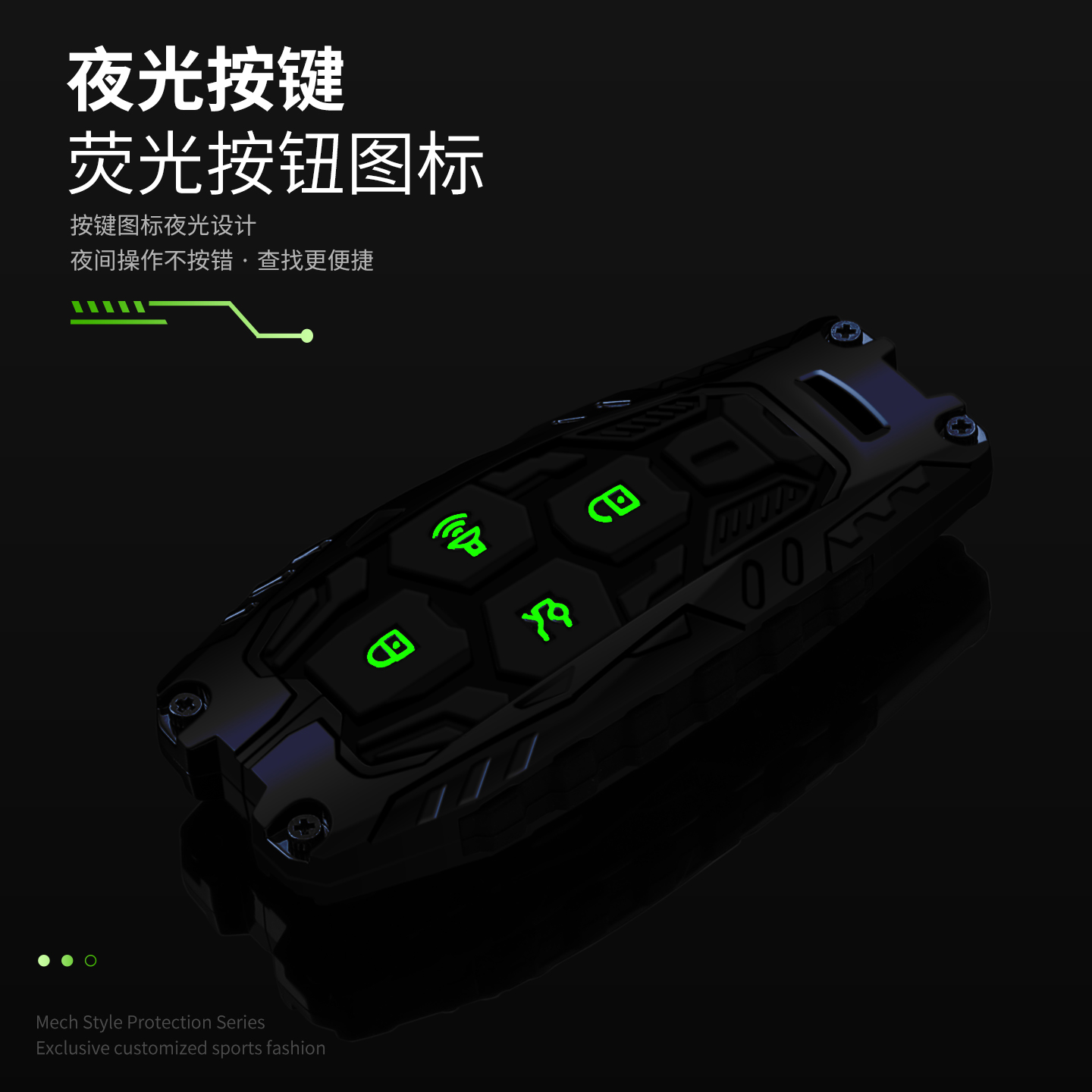 24款北京x7钥匙套26款新BJ40增程版BJ60雷霆80高档J30北汽车壳扣 - 图1