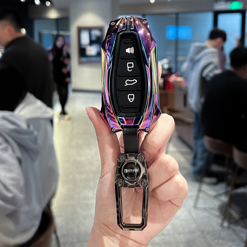 哈弗h6钥匙套专用猛龙二代大狗m6高级f7三代h6汽车h9神兽h2s壳扣 - 图1