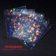 Laser self-adhesive bag rainbow self-sealed bag valley