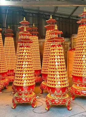 寺庙定制千佛灯平安灯供佛灯千佛墙万佛墙壁灯挂式导管光明灯