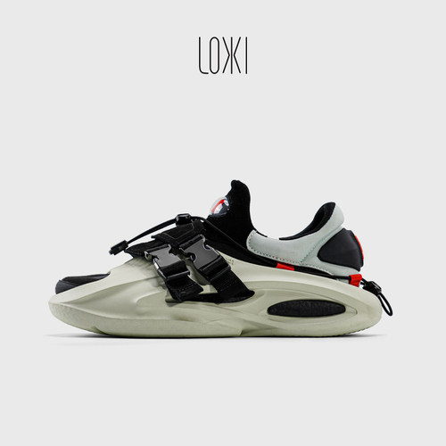 LOXKI休闲鞋男鞋2022新款ALPHA ITERATION B鞋子男潮鞋百搭秋冬款 - 图3