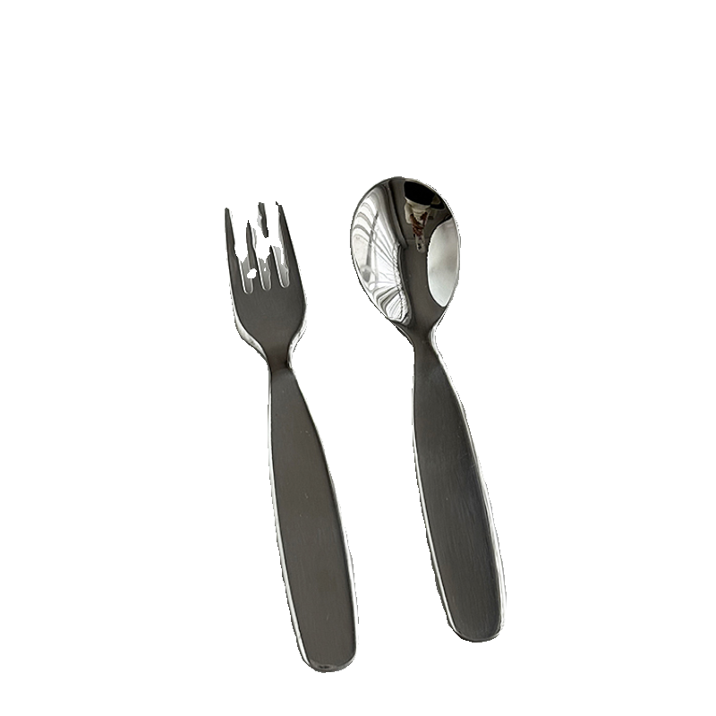 安木良品 可爱ins宝宝辅食雪糕儿童高品质加厚耐摔304不锈钢叉勺,淘宝优惠券,粉丝福利购,淘宝优惠卷