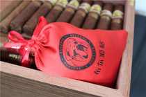 Burdau Lattice Cigar Case Scented Cyst Cedar Wood Cigar Moisturizing P Cabinet Cigar Box Anti-Pytholization Moisturizing Perfume Bag