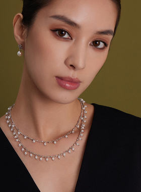 HERBE合璧留光珍珠巴洛克项链