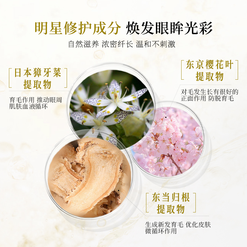 衣理医生DrERI芭比眼睫毛增长液营养液精华纤长浓密眉毛生长女