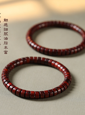 印度小叶紫檀复古檀香手串