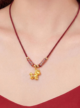 【普陀山祝福】好运小马护身红绳