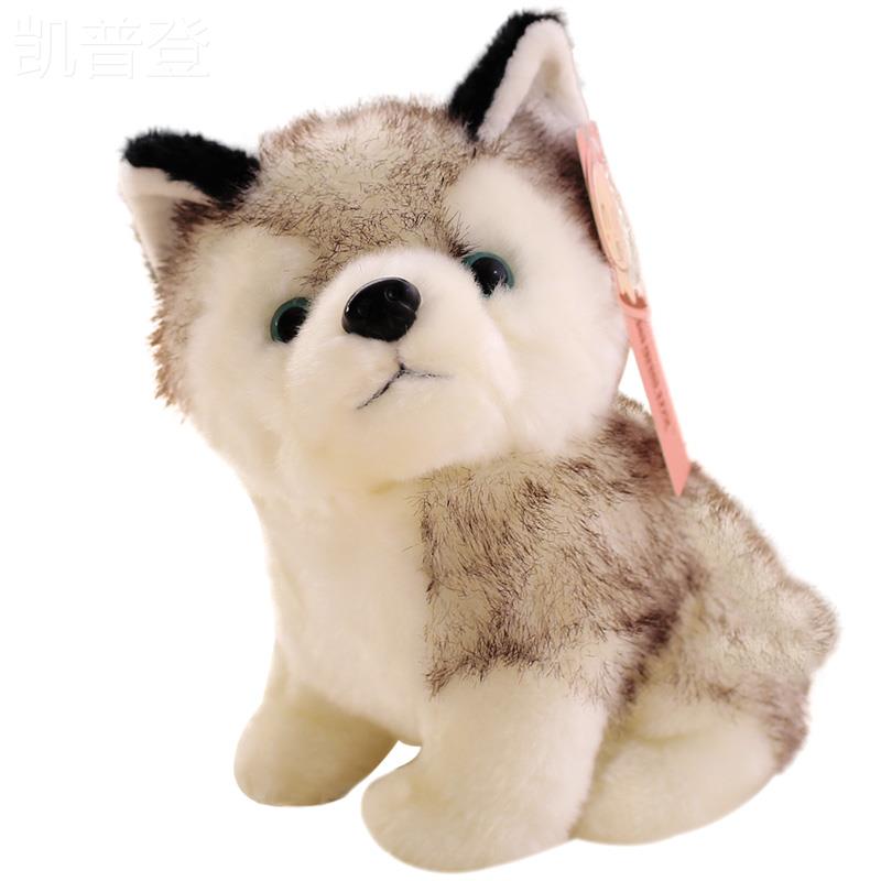 抱枕模型名犬阿拉斯加金毛玩偶小型可爱的中号娃娃公仔女朋友狗子