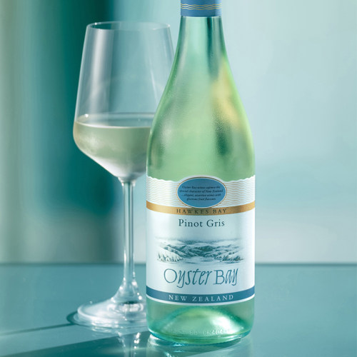 Oyster Bay 蚝湾灰皮诺白葡萄酒 新西兰霍克斯湾 Pinot Gris 6瓶 - 图2
