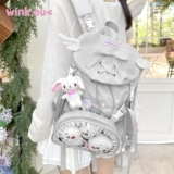 Маленький оригинальный вместительный и большой школьный рюкзак, 20см