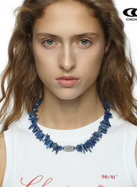 CHICHABOOM天然石钛钢男女款项链