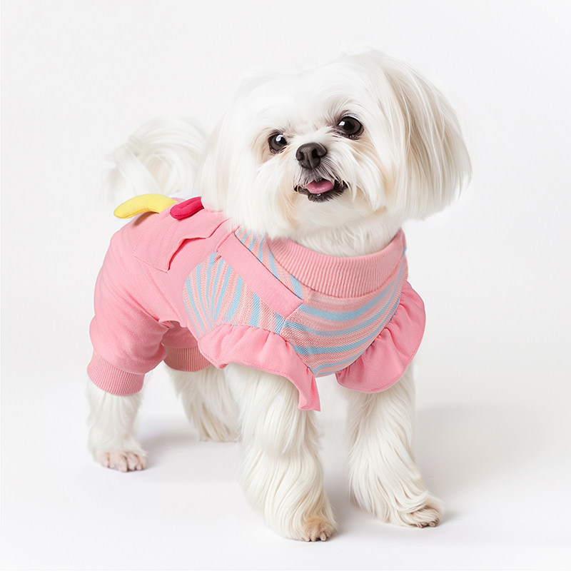 狗狗衣服春夏新款可牵引小怪兽四脚背带裤宠物比熊泰迪防掉毛服装,淘宝优惠券,粉丝福利购,淘宝优惠卷