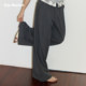 KIPMERCI koala print pleated trousers