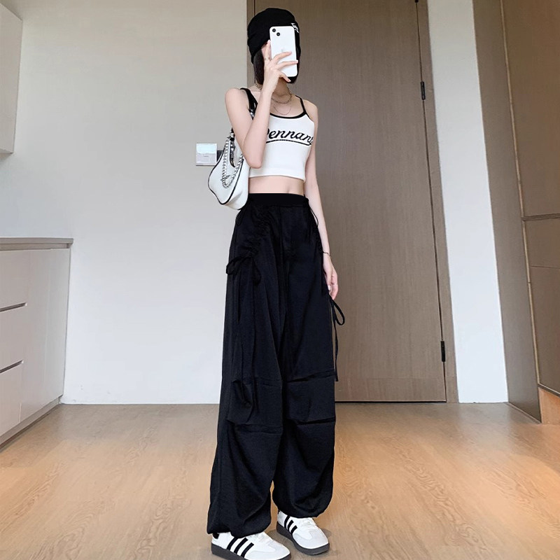 猫人孕妇裤子夏季薄款外穿2025新款无托腹孕早期工装阔腿长裤夏装,淘宝优惠券,粉丝福利购,淘宝优惠卷