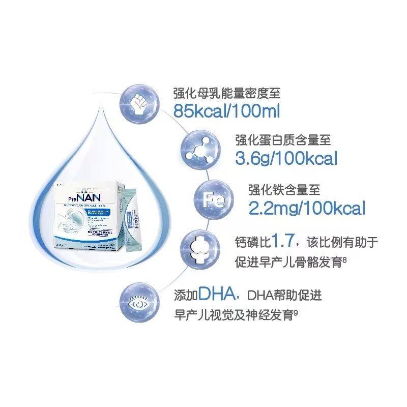 澳版Nestle雀巢母乳强化剂FM85早产低体重儿营养补充增强*72袋,淘宝优惠券,粉丝福利购,淘宝优惠卷